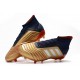 Zapatillas de Futbol adidas Predator 19.1 FG - Oro Rojo Plata