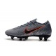 Nike Mercurial Vapor 12 Elite SG Botas Hombre Gris Naranja