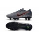 Nike Mercurial Vapor 12 Elite SG Botas Hombre Gris Naranja