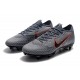 Nike Mercurial Vapor 12 Elite SG Botas Hombre Gris Naranja