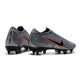 Nike Mercurial Vapor 12 Elite SG Botas Hombre Gris Naranja