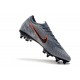 Nike Mercurial Vapor 12 Elite SG Botas Hombre Gris Naranja