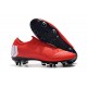 Nike Mercurial Vapor 12 Elite SG Botas Hombre Rosso Blanco