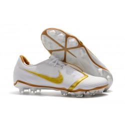 Nike Phantom VNM Elite FG Zapatillas de Tacos Blanco Oro