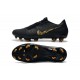 Nike Phantom VNM Elite FG Zapatillas de Tacos Negro Oro