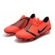 Nike Phantom VNM Elite FG Zapatillas de Tacos Crimson Negro