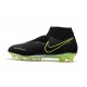 Nike Zapatillas Phantom VSN Elite DF FG - Negro Amarillo Fluorescente