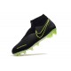 Nike Zapatillas Phantom VSN Elite DF FG - Negro Amarillo Fluorescente