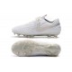 Bota de Fútbol Nike Tiempo Legend VIII Elite FG Blanco Platino Gris