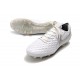 Bota de Fútbol Nike Tiempo Legend VIII Elite FG Blanco Platino Gris