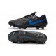 Bota de Fútbol Nike Tiempo Legend VIII Elite FG Negro Azul