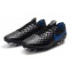 Bota de Fútbol Nike Tiempo Legend VIII Elite FG Negro Azul