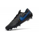 Bota de Fútbol Nike Tiempo Legend VIII Elite FG Negro Azul