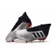 Zapatillas de Futbol adidas Predator 19.1 FG - Metal Negro Rojo