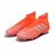 Zapatillas de Futbol adidas Predator 19.1 FG - Naranja Blanco