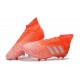 Zapatillas de Futbol adidas Predator 19.1 FG - Naranja Blanco