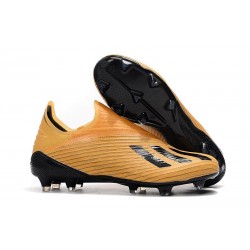 adidas X 19+ FG Bota de Fútbol Naranja Negro