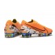 Zapatos Nike Mercurial Vapor XIII Elite FG Naranja Blanco