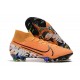 Zapatillas Nike Mercurial Superfly VII Elite FG Naranja Blanco