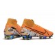 Zapatillas Nike Mercurial Superfly VII Elite FG Naranja Blanco