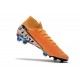 Zapatillas Nike Mercurial Superfly VII Elite FG Naranja Blanco