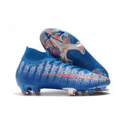 Zapatillas Nike Mercurial Superfly VII Elite FG Azul Shuai