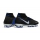 Bota de fútbol Nike Phantom Vision Elite DF FG - Negro Azul