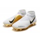 Bota de fútbol Nike Phantom Vision Elite DF FG - Blanco Oro