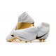 Bota de fútbol Nike Phantom Vision Elite DF FG - Blanco Oro