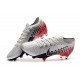 Zapatos Nike Mercurial Vapor XIII Elite FG Neymar Platino Negro Rojo