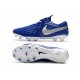 Bota de Fútbol Nike Tiempo Legend VIII Elite FG Azul Blanco