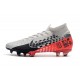 Zapatillas Nike Mercurial Superfly VII Elite FG Neymar Cromado Negro Rojo Platino