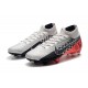 Zapatillas Nike Mercurial Superfly VII Elite FG Neymar Cromado Negro Rojo Platino