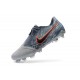 Nike Phantom VNM Elite FG Zapatillas de Tacos Gris Lobo Negro Azul