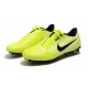 Nike Phantom VNM Elite FG Amarillo Fluorescente Blanco Obsidiana