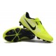 Nike Phantom VNM Elite FG Amarillo Fluorescente Blanco Obsidiana