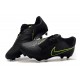 Nike Phantom VNM Elite FG Zapatillas de TacosNike Phantom VNM Elite FG Negro Amarillo Fluorescente