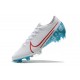 Zapatos Nike Mercurial Vapor XIII Elite FG Blanco Azul Rojo