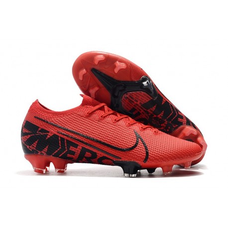 Zapatos Nike Mercurial Vapor XIII Elite FG Rojo Negro