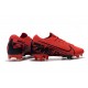 Zapatos Nike Mercurial Vapor XIII Elite FG Rojo Negro