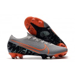 Zapatos Nike Mercurial Vapor XIII Elite FG Gris Negro Naranja