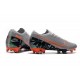 Zapatos Nike Mercurial Vapor XIII Elite FG Gris Negro Naranja