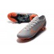 Zapatos Nike Mercurial Vapor XIII Elite FG Gris Negro Naranja