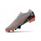 Zapatos Nike Mercurial Vapor XIII Elite FG Gris Negro Naranja