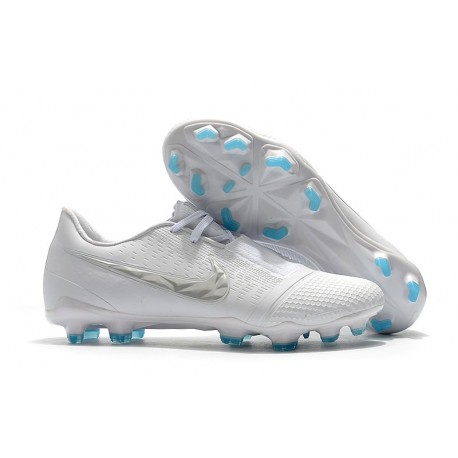 Nike Phantom VNM Elite FG Zapatillas de Tacos Blanco Metal