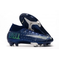 Nike Dream Speed Mercurial Superfly VII Elite FG Azul Blanco