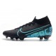 Zapatillas Nike Mercurial Superfly VII Elite FG Negro Azul