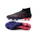 adidas Predator 19+ FG Tacos de Futbol - Negro Azul Rosa