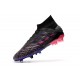 adidas Predator 19+ FG Tacos de Futbol - Negro Azul Rosa