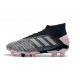 adidas Predator 19+ FG Tacos de Futbol - Gris Plata Rosa